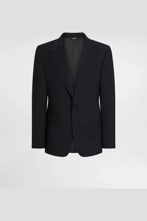 Dolce & Gabbana Single-breasted Taormina Wool Canvas Jacket - Man Suits And Blazers 48