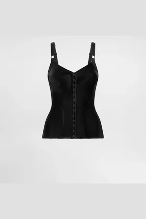 Dolce & Gabbana Elastic Satin Bustier Top - Woman Shirts And Tops 38