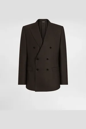 Dolce & Gabbana Double-breasted Taormina Wool Jacket - Man Suits And Blazers Beige 48