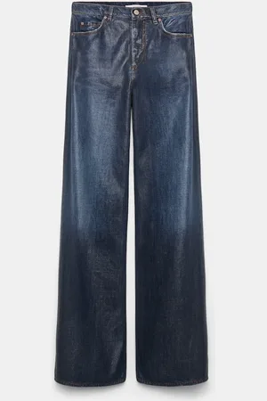 Dorothee Schumacher Wide leg jeans with under glass effect