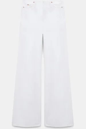 Dorothee Schumacher Wide leg jeans with frayed waist