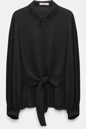 Dorothee Schumacher Silk georgette tie blouse