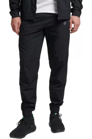 Superdry Men Sweatpants - Stretch Woven Track Pants Black L Man