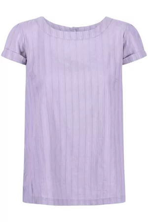 Regatta Women Short sleeved Shirts - Jaelynn Short Sleeve Blouse Purple 10 Woman