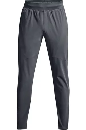 Under Armour Men Stretch Pants - Stretch Woven Long Pants Grey L / Regular Man