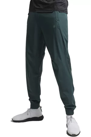 Superdry Men Sweatpants - Stretch Woven Track Pants Green L Man