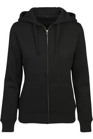 Build Your Brand Women Zip-up Hoodies - Merch Full Zip Sweatshirt 3XL Woman