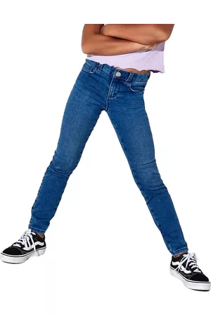 ONLY Girls Skinny Jeans - Konroyal Regular Skinny Jeans Blue 6 Years Girl