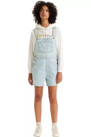 Levi's Women Jeans - Silvertab Shortall Jeans Blue L Woman