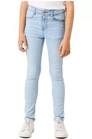 NAME IT Girls Skinny Jeans - Polly 1180 Skinny Fit Jeans Blue 4 Years Girl
