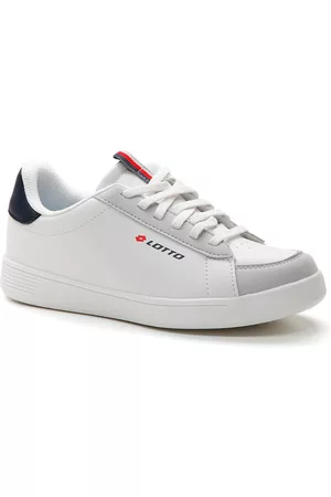 Lotto Boys Sports Shoes - Court 73 Amf Jr Shoes White EU 36 Boy
