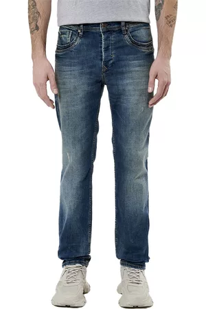 Kaporal 5 Men Straight Jeans - Aiden Jeans Droits Pour Hommes Style Cinq Poches Blue 28 Man