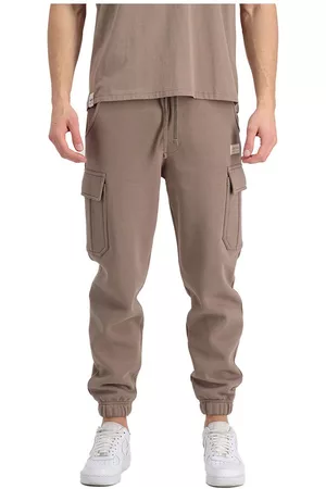 Alpha Industries Men Sweatpants - Organics Joggers Brown 2XL Man
