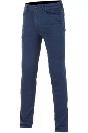 Alpinestars Men Stretch Pants - Cerium Tech-stretch Riding Long Pants Blue 28 Man