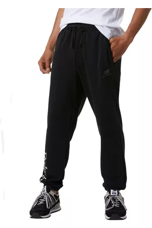 New Balance Men Sweatpants - Essentials Celebrate Jogger Pants Black L Man