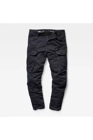 G-Star Men Straight Jeans - Rovic Zip 3d Straight Tapered Jeans Black 31 / 30 Man