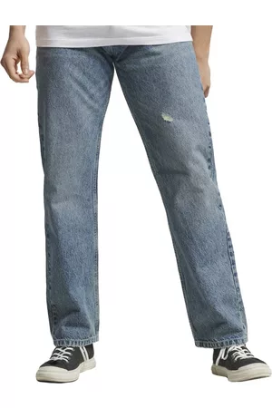 Superdry Men Straight Jeans - Vintage Straight Jeans Blue 28 / 30 Man