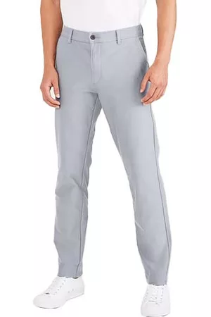 Dockers Men Chinos - Comfort Knit Slim Chino Pants Grey 30 / 30 Man