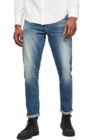 G-Star Men Straight Jeans - 3301 Straight Tapered Jeans Blue 26 / 30 Man