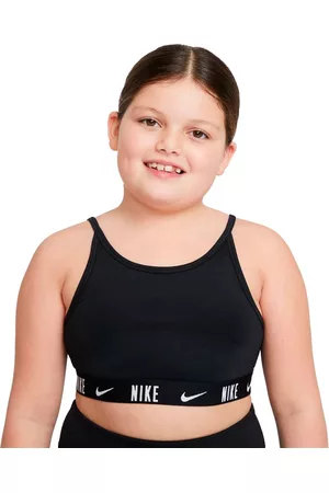 Nike Girls Sports Underwear - Sportswear Trophy Sports Bra Big Black 10-12 Years Girl