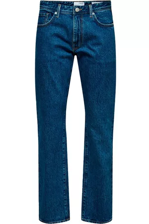 SELECTED Men Straight Jeans - 196 Straight Fit Scott 24304 Jeans Blue 28 / 32 Man