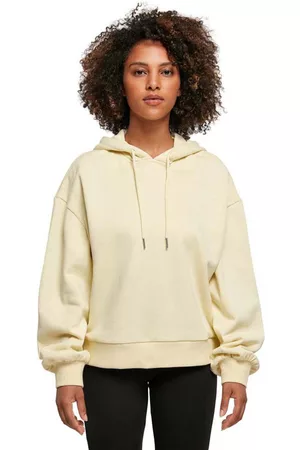 Build Your Brand Women Hoodies - Oranic Oversized Hoodie Yellow 2XL Woman