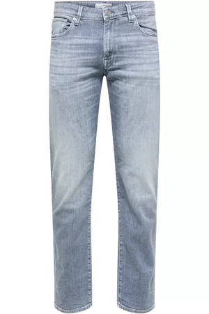SELECTED Men Straight Jeans - Straight-scott 22604 Lg Jeans Blue 28 / 32 Man