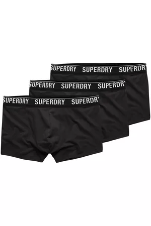 Superdry Men Boxer Shorts - Trunk Multi Trunk 3 Units Black 2XL Man