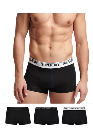 Superdry Men Boxer Shorts - Trunk Multi Boxer 3 Units Black 2XL Man