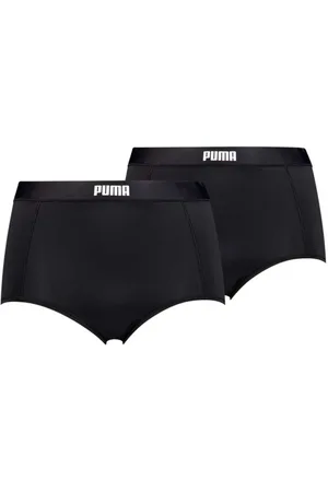 Puma Seamless Hang Hipster Panties 2 Units Black