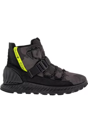 Ecco Men Outdoor Shoes - Exostrike Men's Mid-cut Hiking Boot Size 5 Gore-tex