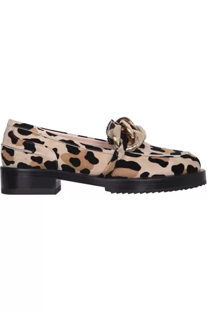 Nº21 Moccasins with oversized chain
