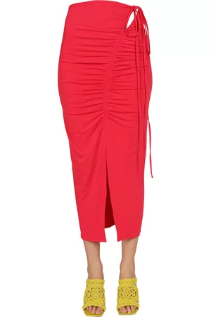 Self-Portrait Jersey skirt