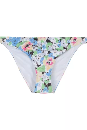 Ganni Floral pattern bikini briefs