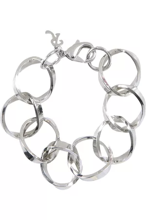 RAF SIMONS Linked rings bracelet