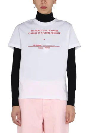 RAF SIMONS Logo print t-shirt