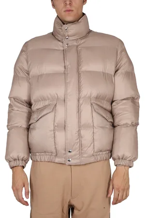 Alexander McQueen Graffiti logo print down jacket