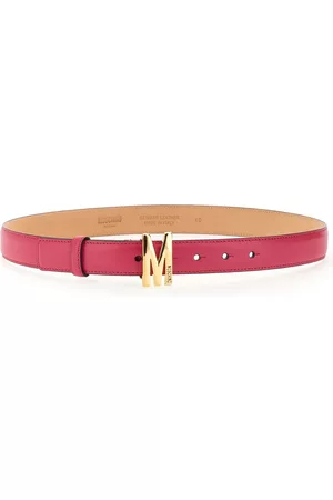 Moschino Women Belts - Belt with logo m