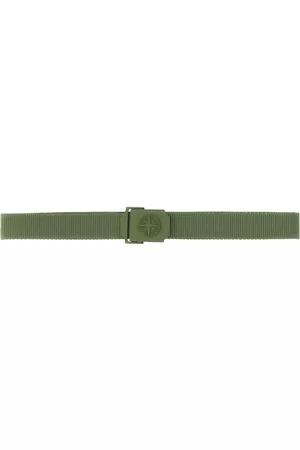 Stone Island Belt with logo buckle