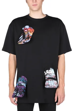 RAF SIMONS T-shirt with printed details