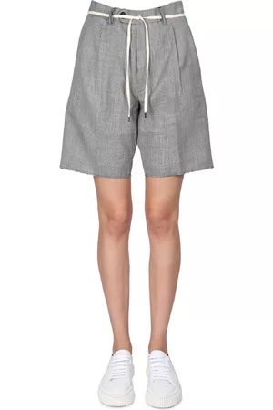 Aspesi Stretch flannel bermuda shorts