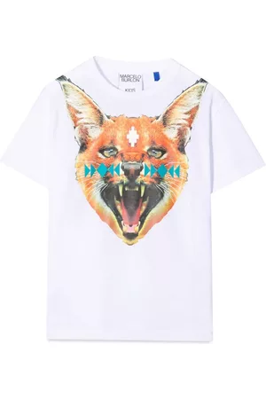 MARCELO BURLON T-shirt in jersey di cotone con stampa