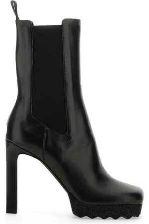 OFF-WHITE Chelsea boot with heel