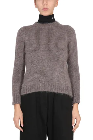 RAF SIMONS Mohair crewneck sweater