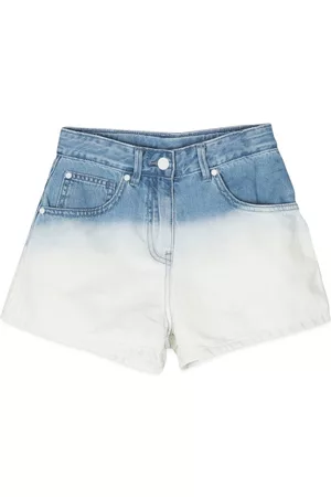 Stella McCartney Women Shorts - Shaded denim shorts