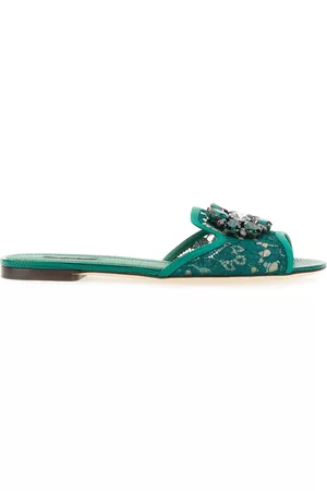 Dolce & Gabbana Women Slippers - Taormina lace slipper