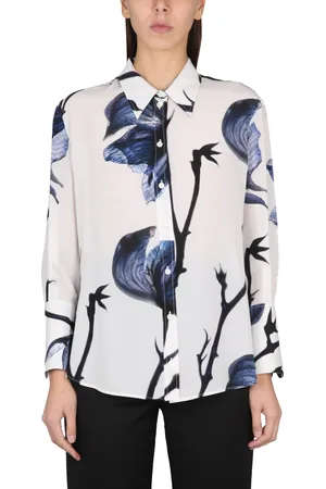 Alexander McQueen Women Shirts - Shirt with floral pattern