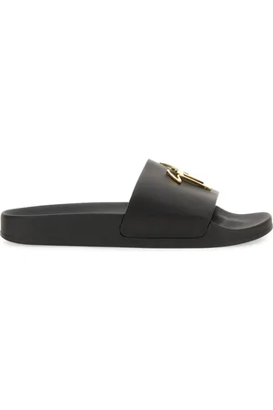 Giuseppe Zanotti Brett slide sandal with logo