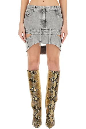 The Attico Denim skirt