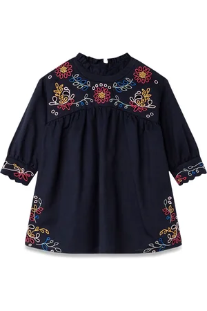 Chloé Flower embroidery dress